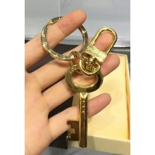 Louis Vuitton Key Bag Charm And Key Holder Gold 