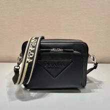 Prada Saffiano Leather shoulder Bag 2VH152 black 2024
