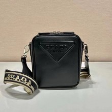 Prada Saffiano Leather shoulder Bag 2VH154 black 2024