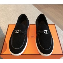 Hermes Job women/men suede leather loafers 1029-08 2024