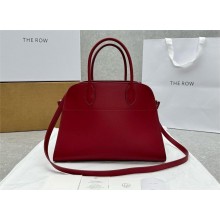 THE ROW MARGAUX 12 BAG IN BOX LEATHER red 2024
