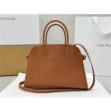 THE ROW MARGAUX 12 BAG IN BOX LEATHER caramel 2024