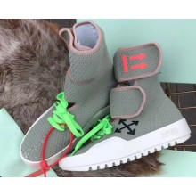 Off-white Sneakers Boots Beige 2018