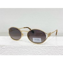 Miu Miu logo Sunglasses SMU52Y 01 2024