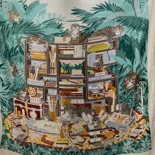 Hermes Cashmere Silk Scarf 140x140cm 65 2022