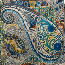 Hermes Cashmere Silk Scarf 140x140cm 70 2022