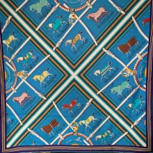 Hermes Silk Scarf 90x90cm 03 2022