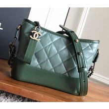 Chanel Gabrielle Small Hobo Bag A91810 Green 2018