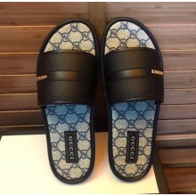 gucci gg web men's slides 01