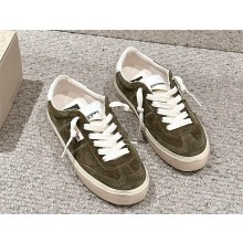 Golden Goose Soul Star suede sneakers khaki green 2024