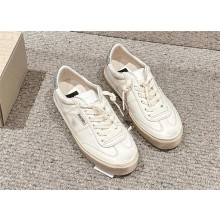 Golden Goose Soul Star white calfskin sneakers 2024