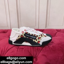Dolce & Gabbana NS1 women’s Slip On Sneakers In Mixed Materials 2021 13