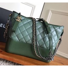 Chanel Gabrielle Medium Hobo Bag A93824 Green 2018