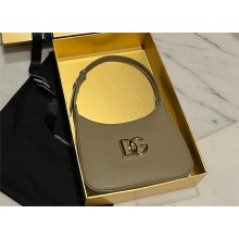 Dolce & Gabbana 3.5 shoulder bag in calfskin etoupe 2024