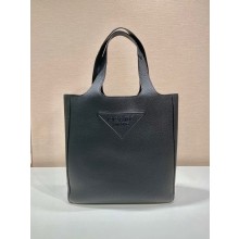 PRADA MEN'S Leather tote 2vg092 black 2023