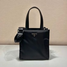 PRADA Re-Nylon padded tote bag 1BG426 BLACK 2023