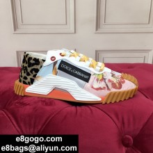 Dolce & Gabbana NS1 women’s Slip On Sneakers In Mixed Materials 2021 35