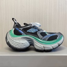 Balenciaga 10xl Sneaker in Black/grey/blue/green 2024