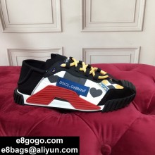 Dolce & Gabbana NS1 women’s Slip On Sneakers In Mixed Materials 2021 43