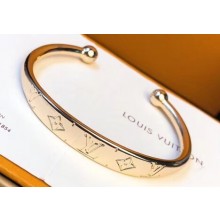 Louis Vuitton Monogram LV Bracelet Yellow Gold