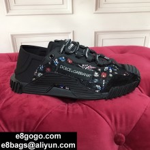 Dolce & Gabbana NS1 women’s Slip On Sneakers In Mixed Materials 2021 56