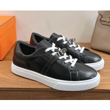 Hermes women/men Kelly buckle Calfskin Day Sneakers 04-2024