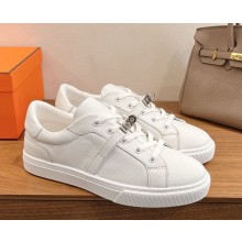 Hermes women/men Kelly buckle Calfskin Day Sneakers 06-2024