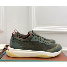 Loro Piana Men's Round-Toe Lace-Up Sneakers 02-2024