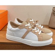 Hermes women/men Kelly buckle Calfskin Day Sneakers 09-2024