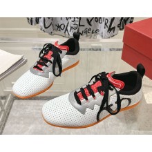 Valentino Garavani Chromathon sneaker in perforated nappa white 2024