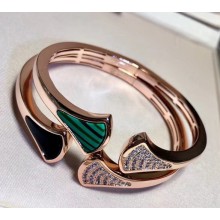 Bvlgari Diamonds Bracelet Black/Green 2018
