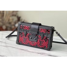 Louis Vuitton perforated Monogram pattern Petite Malle M20353 2022