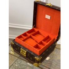 Louis Vuitton Monogram Canvas Coffret Jewelry Box M20040 orange