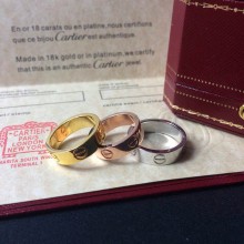 Cartier aurous gold love ring