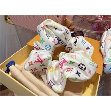LV x TM Monogram Multicolor Chouchou WHITE M96071 2025