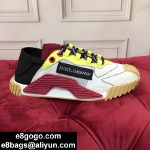 Dolce & Gabbana NS1 women’s Slip On Sneakers In Mixed Materials 2021 84 