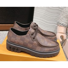 Louis Vuitton women/men 1ADG1Q LV Ranger Derby Ebene Damier grained calf leather 2025