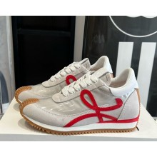 Loewe women/men Flow Runner in pvc and suede 09c-2025