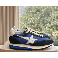GOLDEN GOOSE women/men Running suede and leather sneakers blue 2025