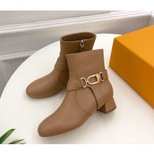 Louis Vuitton Brown  westside Ankle Boots heel 3.5cm 2024