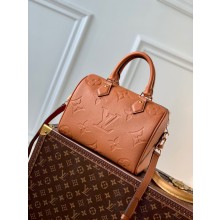 louis vuitton Monogram Empreinte leather Speedy Bandoulière 25 bag M46136