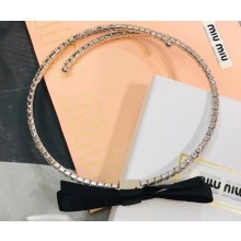 Miu Miu Bow Choker Necklace 2019