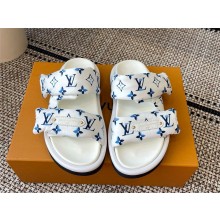 Louis Vuitton Pool Pillow Comfort Mule1AHMKL white 2025