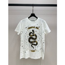 Dior White Cotton T-Shirt 03 2024