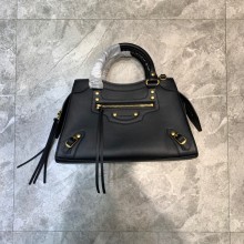 Balenciaga Neo Classic small Top Handle Bag Black/gold 2020