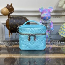 louis vuitton Micro Vanity CASE M82193 BLUE 2023