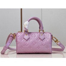 louis vuitton Nano Speedy bag M82342 PINK 2023