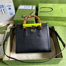 Gucci Diana small tote bag 660195 black 2021