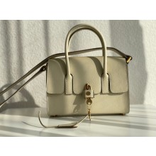 HERMES NEW DRAG 22 BAG CREAMY IN EVERCOLOR LEATHER 2023(HANDMADE)