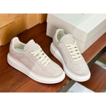 Alexander McQueen women/Men Retro Sneaker in suede Leather 120203 2024